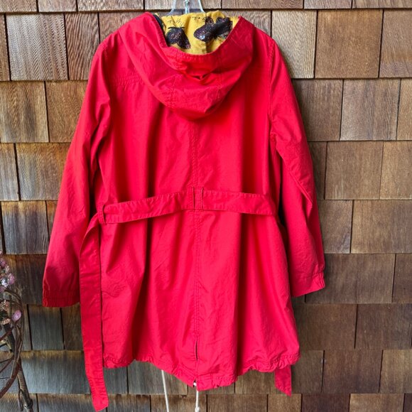EUC Anthropologie Daughters of the Liberation Red Heritage Hooded Jacket - Large - Picture 11 of 13